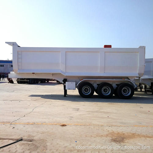 Прицел сбрасывает 40tons Tipper Truck Trailer Taby Duty Dirgent Distances